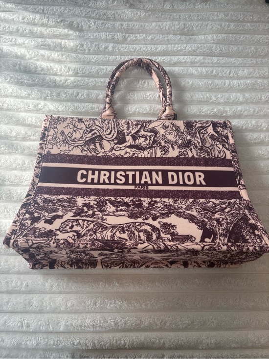 Dhgate Handbags - Christian Dior Pink and Black Toile de Jouy Tote Bag